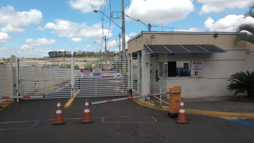 Fachada do condomínio Colinas do Piracicaba
